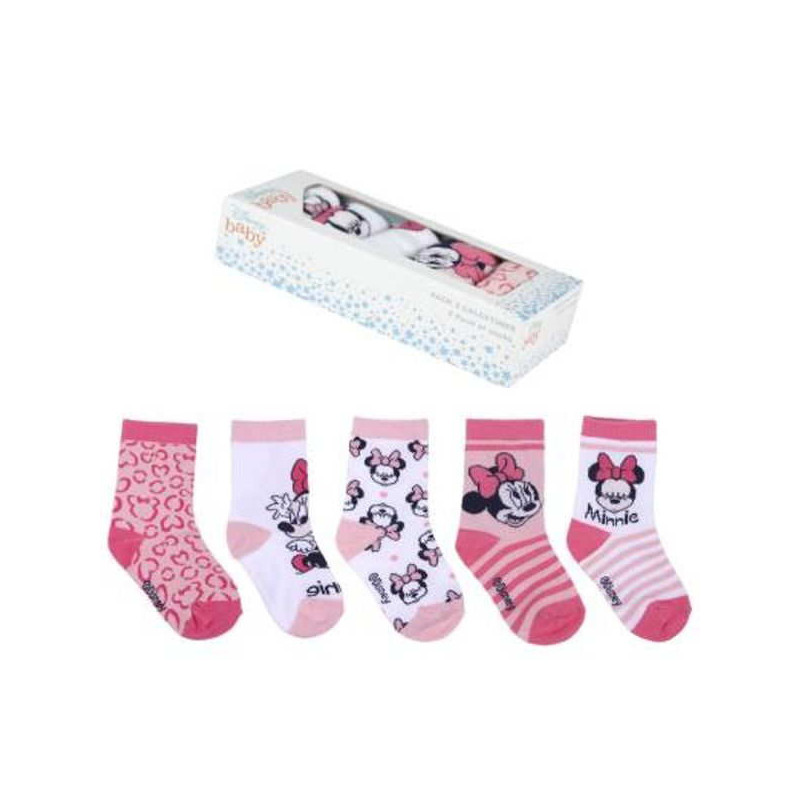 Imagen PACK CALCETINES 5 PIEZAS MINNIE MOUSE T 19/20
