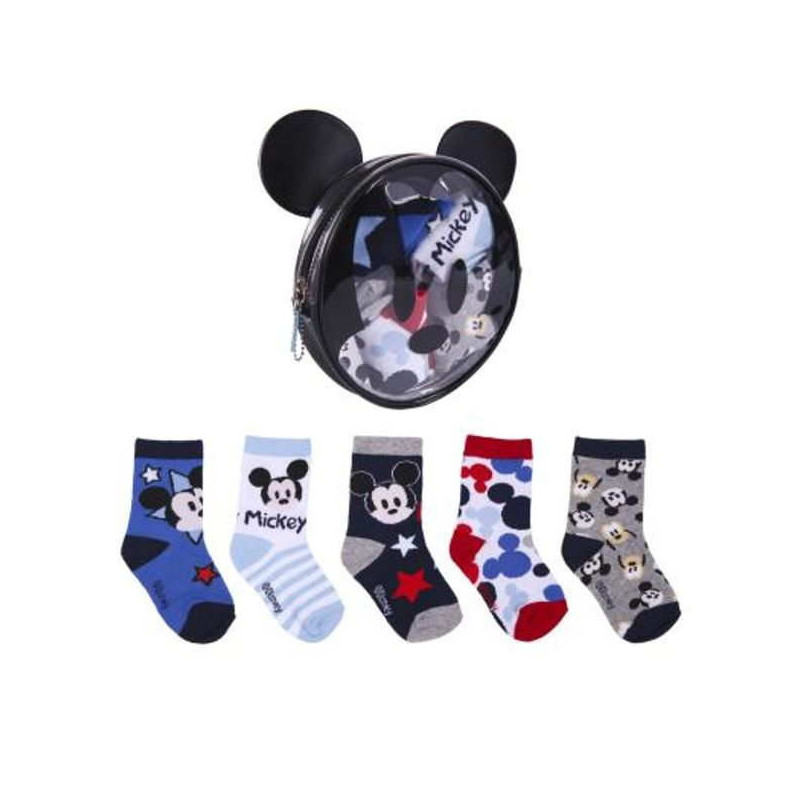 Imagen PACK CALCETINES 5 PIEZAS MICKEY MOUSE T. 19/20