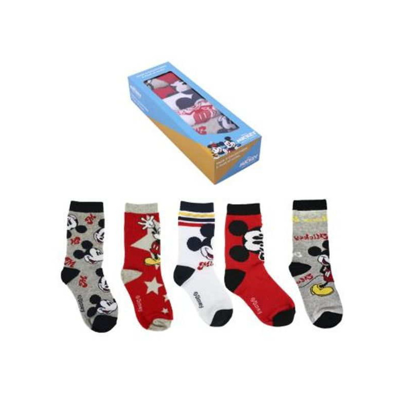 Imagen PACK CALCETINES 5 PIEZAS MICKEY MOUSE T 25/30