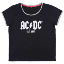 Imagen 1 de PIJAMA CORTO SINGLE JERSEY ACDC TALLA M