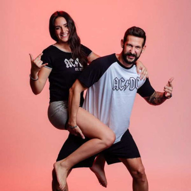 Imagen 3 de PIJAMA CORTO SINGLE JERSEY ACDC TALLA M