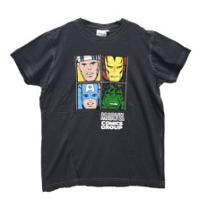 Imagen camiseta adulto avengers cómic negro