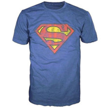 CAMISETA SUPERMAN LOGO AZUL