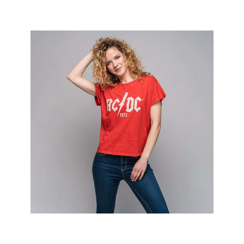 Imagen 4 de CAMISETA CORTA SINGLE JERSEY ACDC TALLA S
