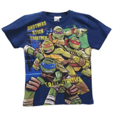 Imagen camiseta niño las tortugas ninja azul