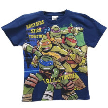 CAMISETA NIÑO LAS TORTUGAS NINJA AZUL