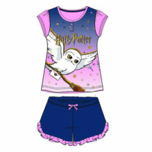 PIJAMA CORTO HARRY POTTER HEDWIG 