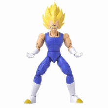 imagen 4 de figura majin vegeta dragon ball dragon stars banda