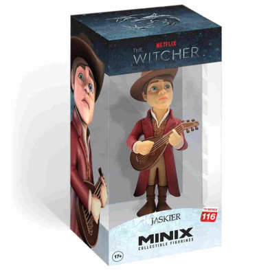 imagen 2 de figura minix jaskier 12 cm the witcher