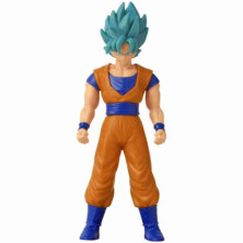 FIGURA DE GOKU SUPER SAIYAN AZUL DE 7 CM DE LA GAMA DRAGON BALL FLASH DE BANDAI