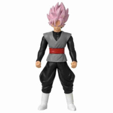 FIGURA DE GOKU BLACK SUPER SAIYAN ROSA DE 7 CM DE LA GAMA DRAGON BALL FLASH DE BANDAI