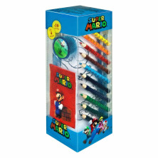 Imagen set de papelería super mario 35 piezas