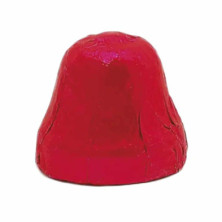 Imagen campanas de chocolate rojas bolsa 135 unidades