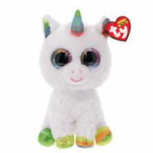 PELUCHE BEANIE BOOS PIXY WHITE UNICORNIO 15CM TY