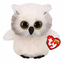 PELUCHE BEANIE BOOS BÚHO AUSTIN TY 24CM