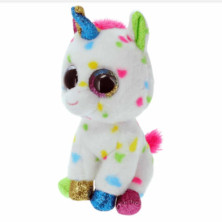 imagen 1 de peluche beanie boos unicornio harmonie 15cm ty