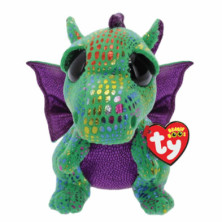 PELUCHE BEANIE BOOS DRAFÓN CINDER VERDE 40CM TY