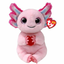 PELUCHE BEANIE BELLIES LOCKY AXOLOTL 15CM TY