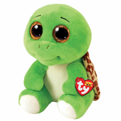 Imagen peluche beanie boos tortuga turbo 42cm ty