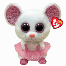 Imagen peluche beanie boos ratón nina 24cm ty