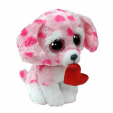 imagen 1 de peluche beanie boos perro rory corazón 15cm ty