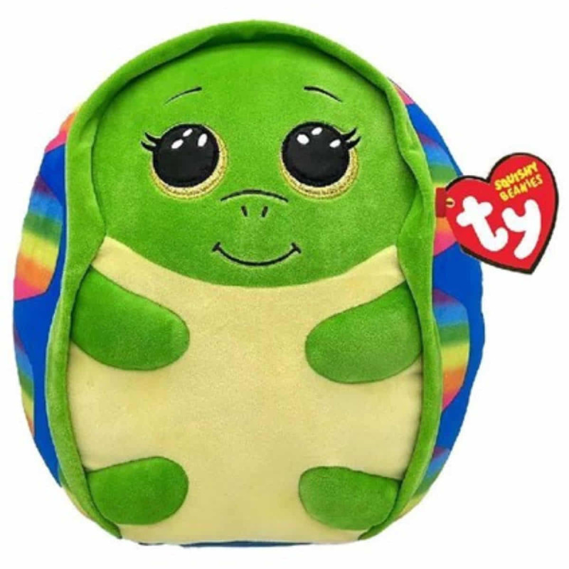 Imagen peluche squish tortuga shrugs 25cm ty