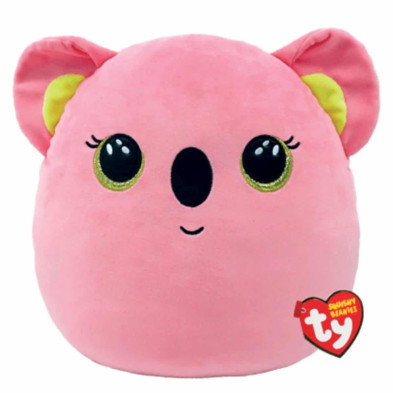 Imagen peluche squish koala poppy rosa 30cm ty