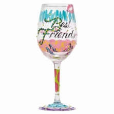 imagen 2 de copa de vino best friends always lolita