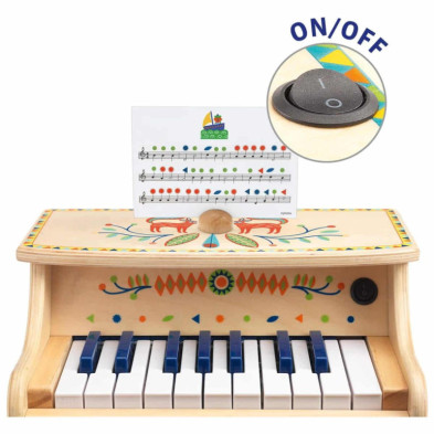 imagen 1 de instrumento musical piano electrónico 18 llaves an