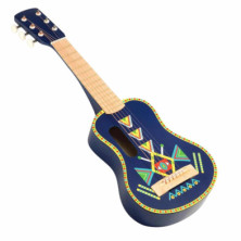 INSTRUMENTO MUSICAL GUITARRA 6 CUERDAS METÁLICAS DJECO