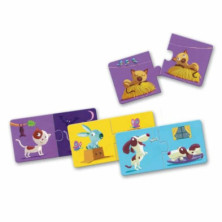 imagen 1 de juego educativo puzzle dúo contrarios djeco