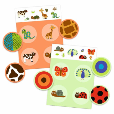 imagen 1 de juego educativo bingo plumas & pelaje djeco