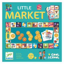 Imagen juego cool school little market djeco