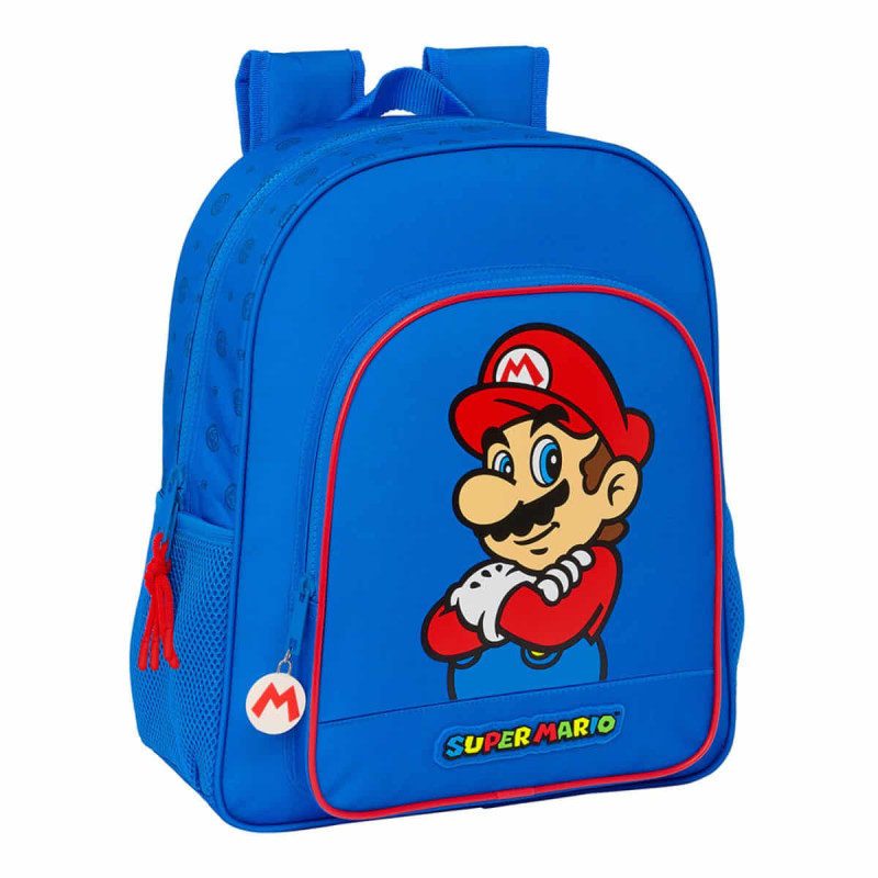 Imagen mochila super mario play 38cm adaptable