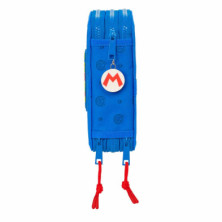 imagen 2 de plumier triple super mario play 36 piezas