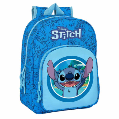 Imagen mochila stitch disney 34cm adaptable