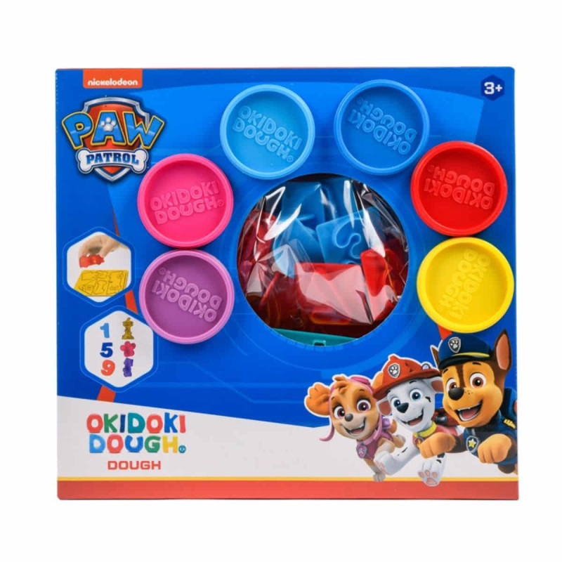 Imagen set manualidades paw patrol plastilina y moldes