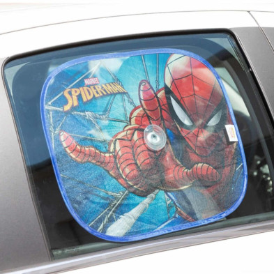 imagen 1 de pack 2 parasol spiderman 44x35cm