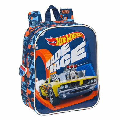 Imagen mochila guarderia adaptable hot wheels speed club