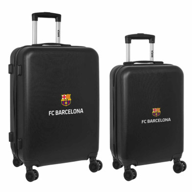 Imagen set 2 trolleys abs 50cm + 60cm fc barcelona Imagen set 2 trolleys abs 50cm + 60cm fc barcelona