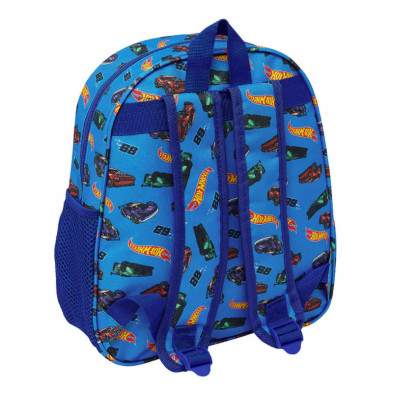 imagen 1 de mochila 3d hot wheels 33cm