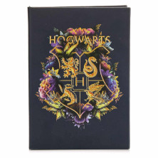 Imagen cuaderno hogwarts floral