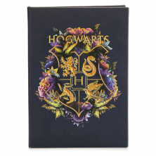 CUADERNO HOGWARTS FLORAL