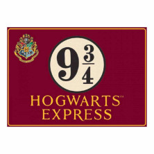 HARRY POTTER PLACA HOGWART EXPRESS 9 3/4