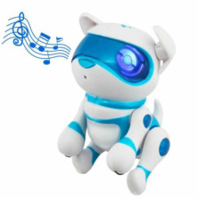 imagen 1 de robot perrito mi mascota newborn azul teksta