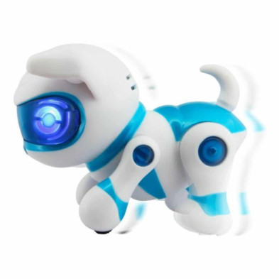 imagen 2 de robot perrito mi mascota newborn azul teksta