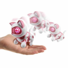 imagen 3 de robot perrito mi mascota newborn rosa teksta