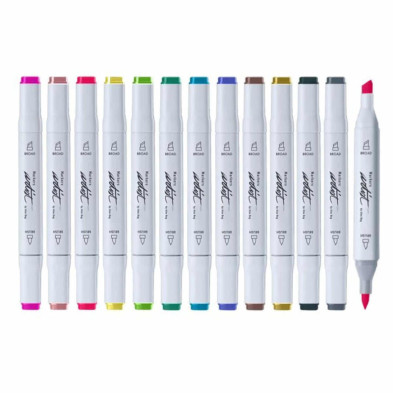 Imagen estuche rotuladores canvas luxe preofessional 80co