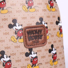 imagen 3 de mochila casual moda mickey mouse marron