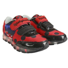 Imagen zapatillas deportivas con led ladybug talla 31